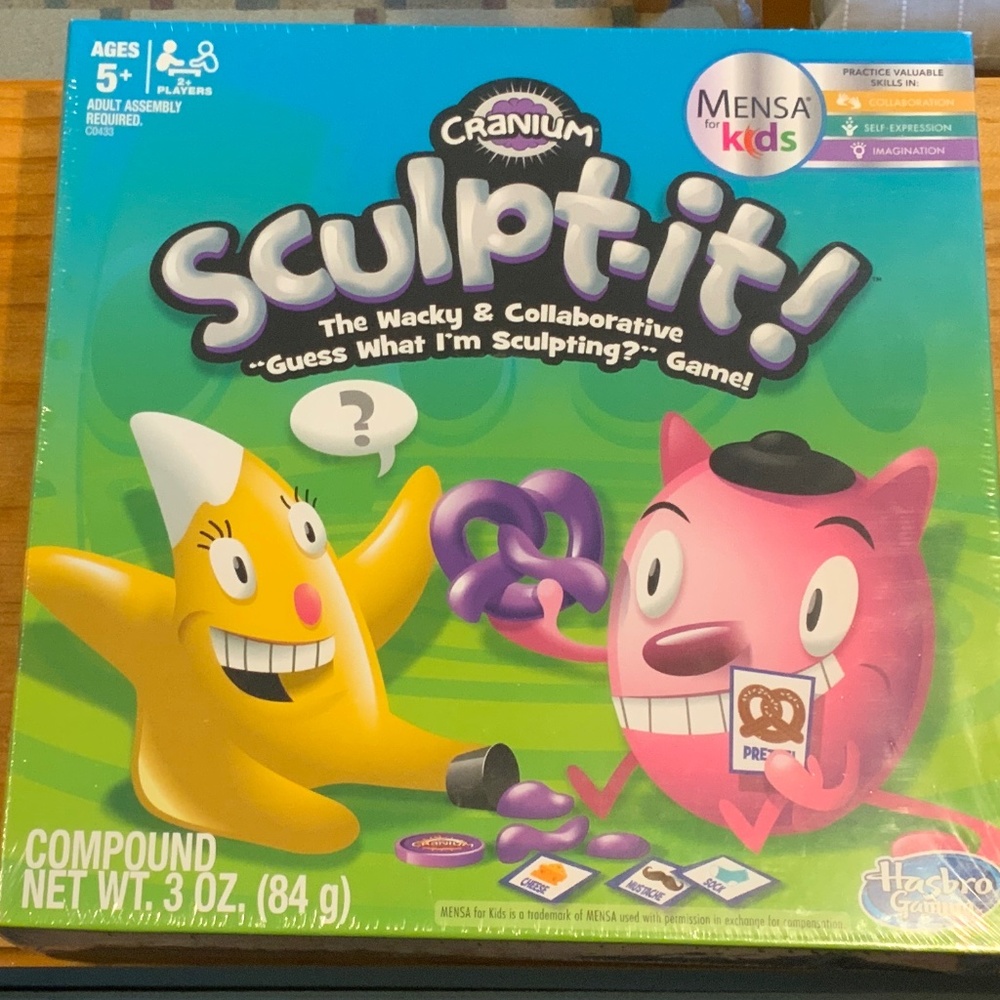 Cranium Sculpt-It Board Game